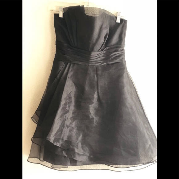 David’s Bridal formal event black dress Prom - Picture 1 of 3